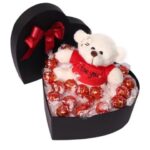 Coração de bombom Lindt "I LOVE YOU"