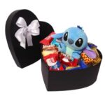 Coração de bombom e STITCH