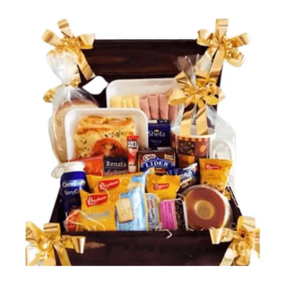 IMG_0578.jpeg Cesta De Café Da Manhã No Baú Rustico - Imagem 1